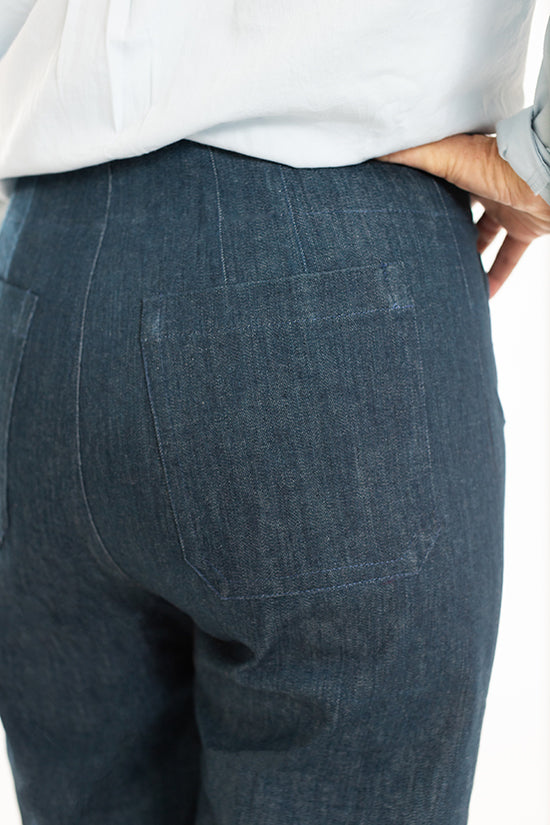 ISLE Jeans Sewing Pattern by Chalk & Notch