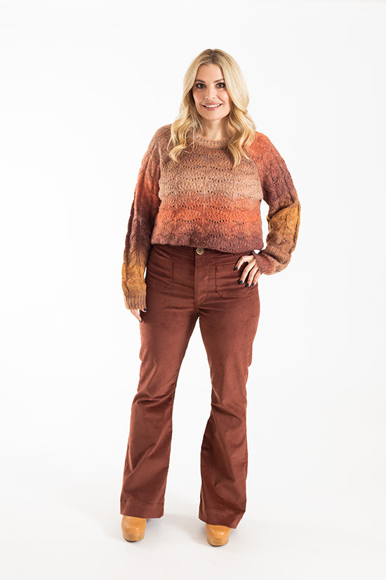 ISLE Jeans Sewing Pattern by Chalk & Notch