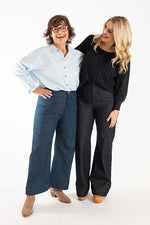 ISLE Jeans Sewing Pattern by Chalk & Notch