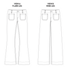 ISLE Jeans Sewing Pattern by Chalk & Notch