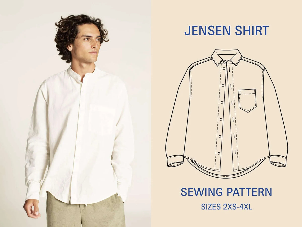 Jensen Shirt | Wardrobe By Me | PDF Pattern
