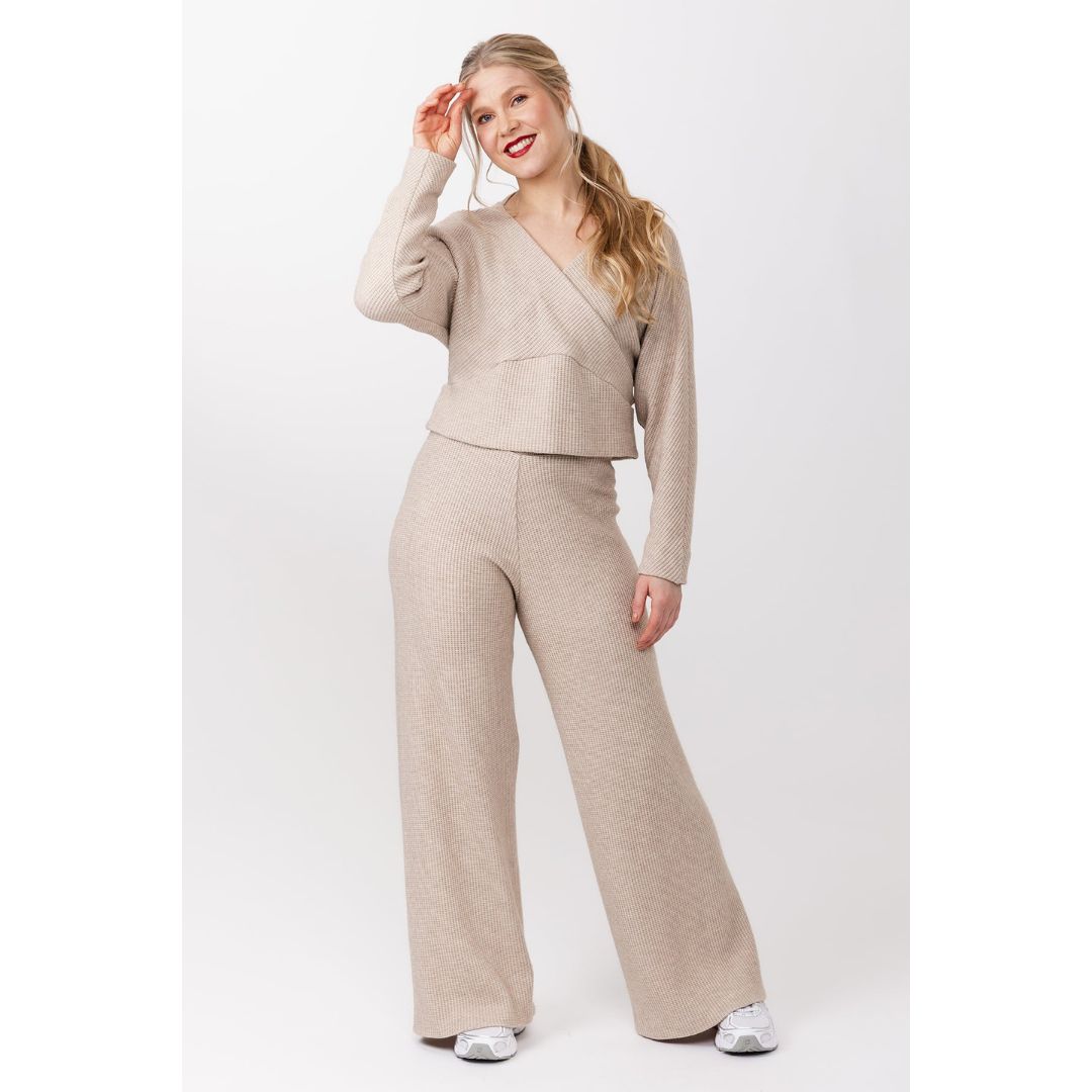 KAJO Batwing Wrap Sweater + Dress | Named Clothing | PDF Pattern