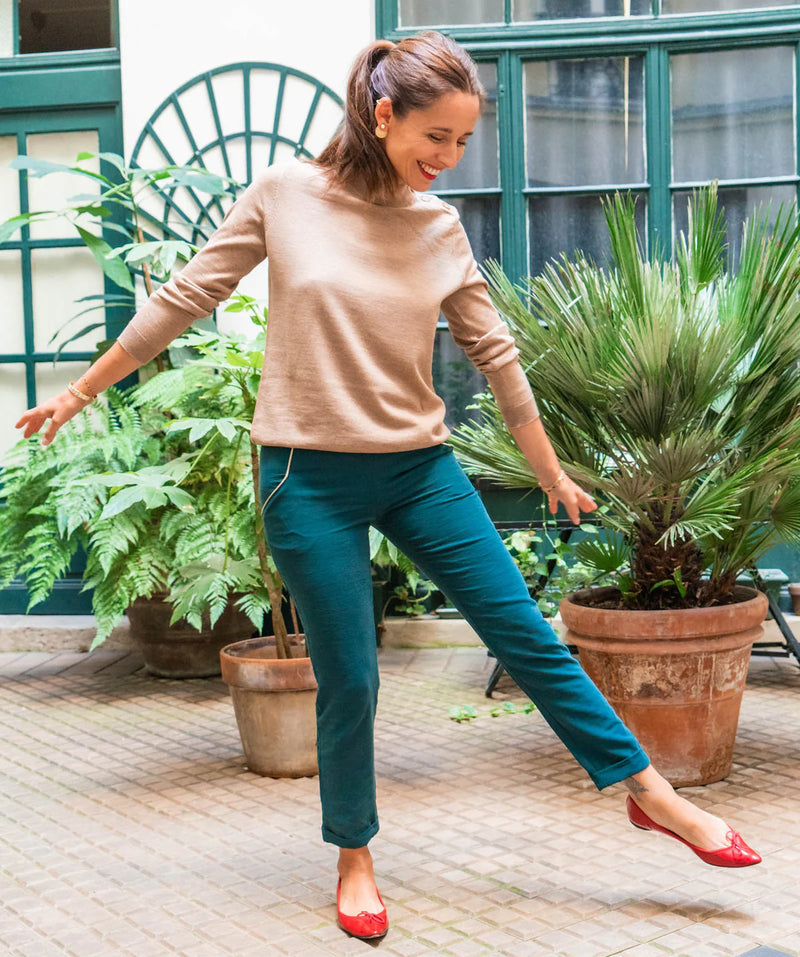 LOULOU Cigarette Pants Sewing Pattern by Maison Fauve