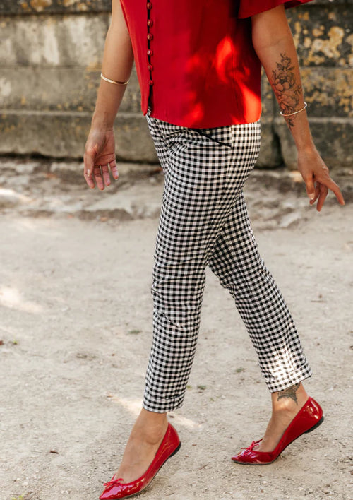 LOULOU Cigarette Pants Sewing Pattern by Maison Fauve