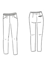 LOULOU Cigarette Pants Sewing Pattern by Maison Fauve