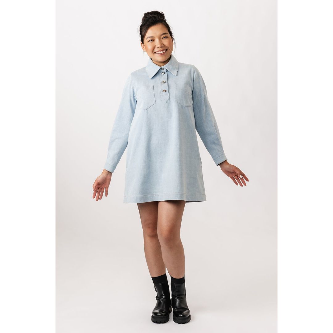 LOVIISA Denim Dress | Named Clothing | PDF Pattern