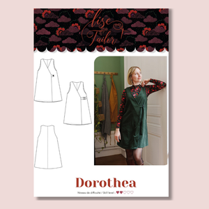 DOROTHEA Pinafore Dress Sewing Pattern by Lise Tailor