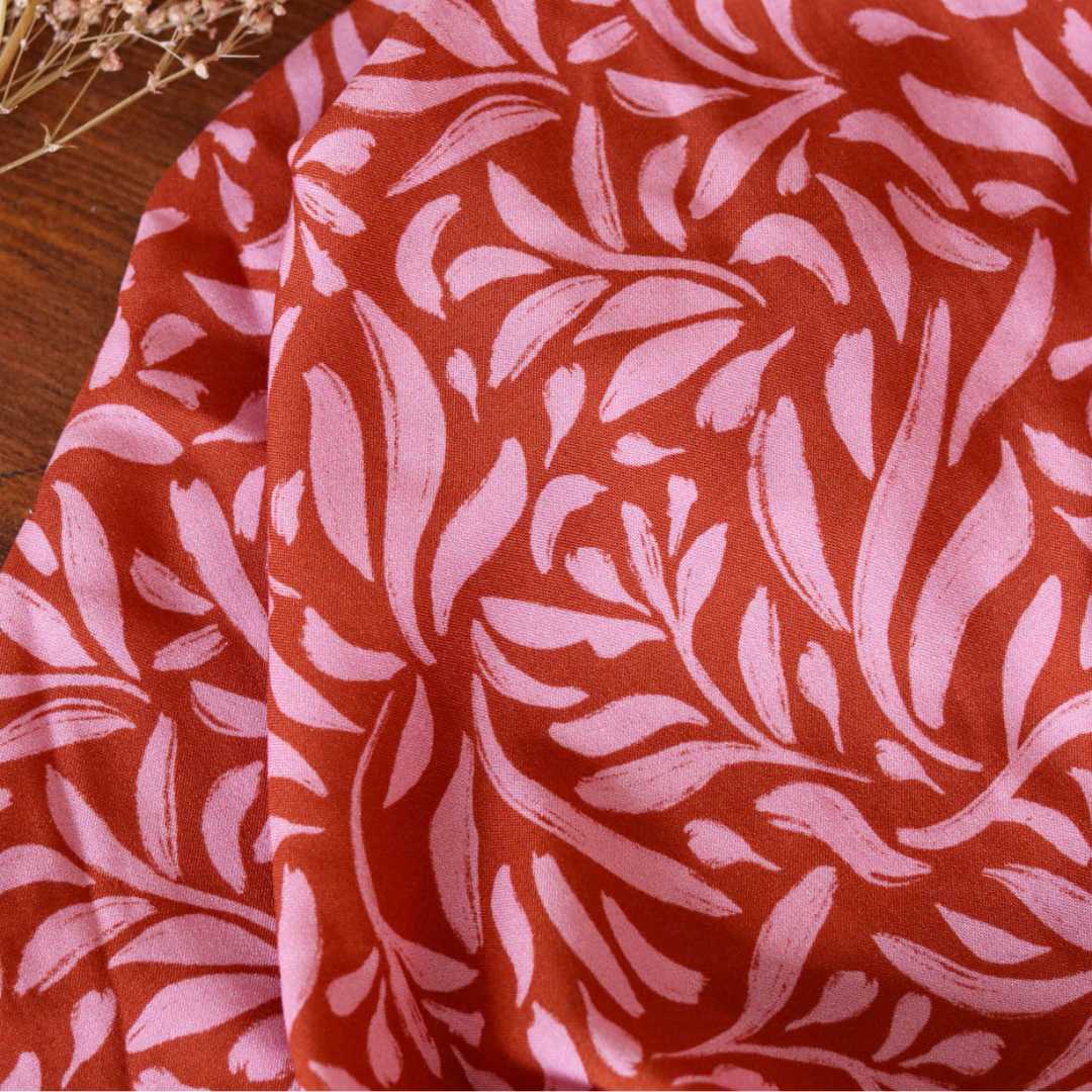 REMNANT 120 cm - Lise Tailor Viscose Fabric - Lianes