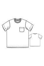 TEE SHIRT Sewing Pattern by Merchant & Mills