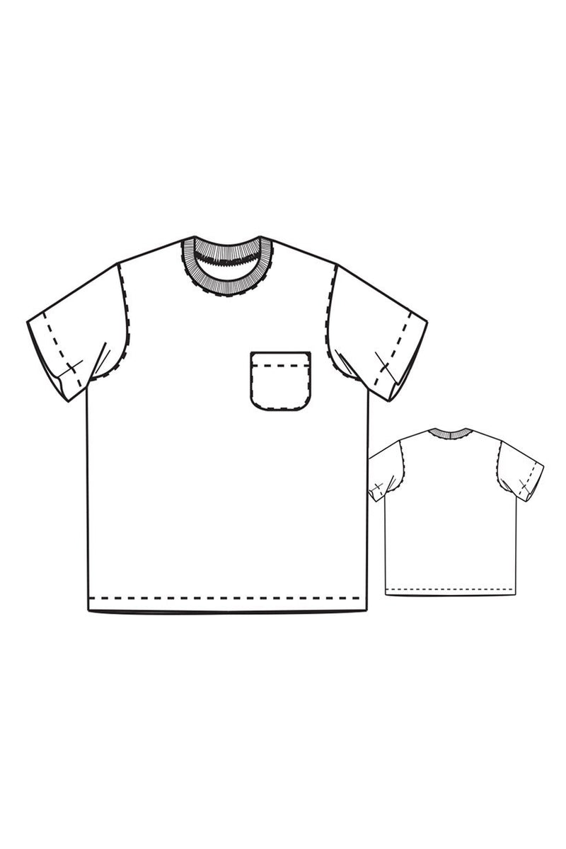 TEE SHIRT Sewing Pattern by Merchant & Mills