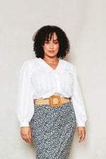 The Patina Blouse Sewing Pattern by Friday Pattern Co.