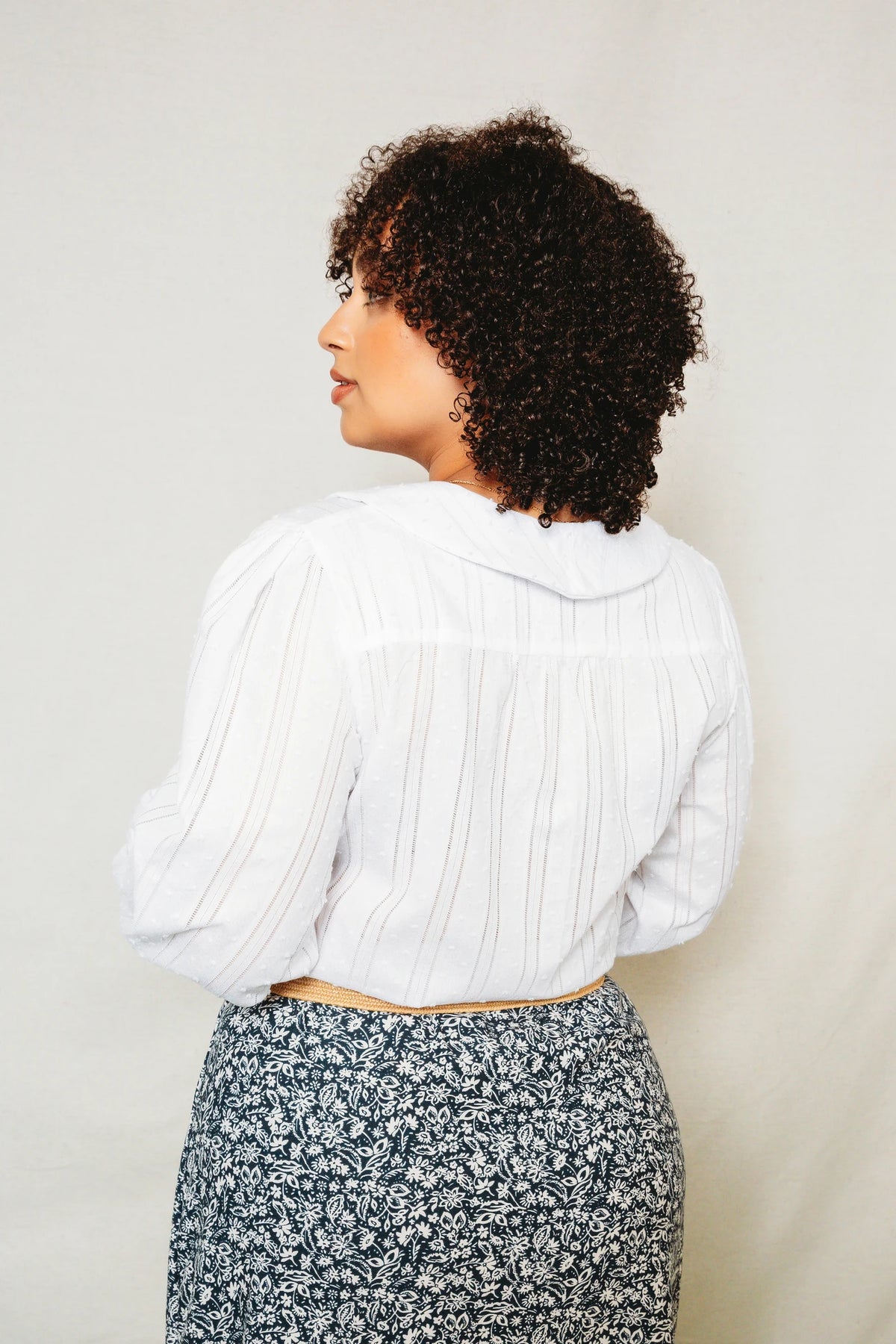 The Patina Blouse Sewing Pattern by Friday Pattern Co.