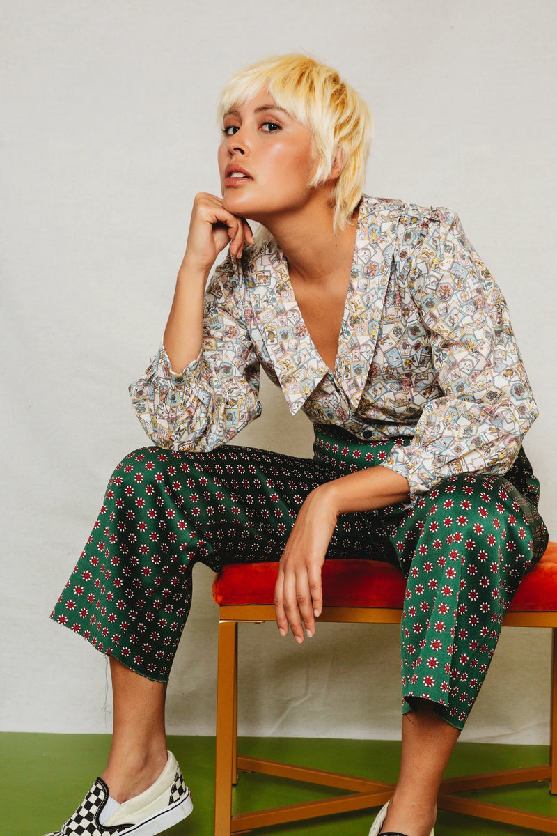 The Patina Blouse Sewing Pattern by Friday Pattern Co.