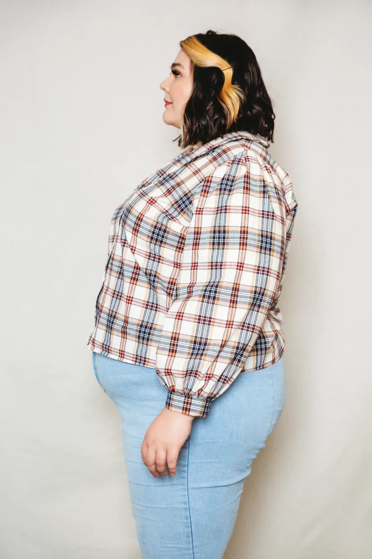 The Patina Blouse Sewing Pattern by Friday Pattern Co.