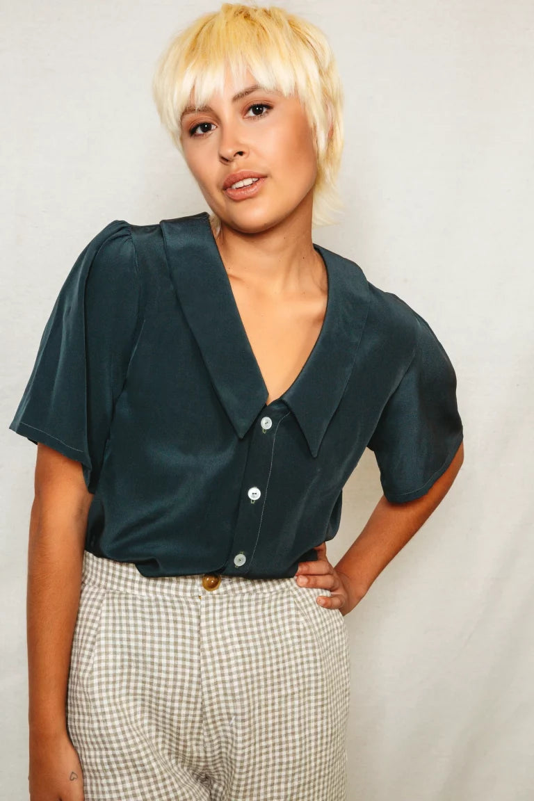 The Patina Blouse Sewing Pattern by Friday Pattern Co.