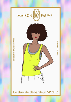 SPRITZ Tank Top Sewing Pattern by Maison Fauve