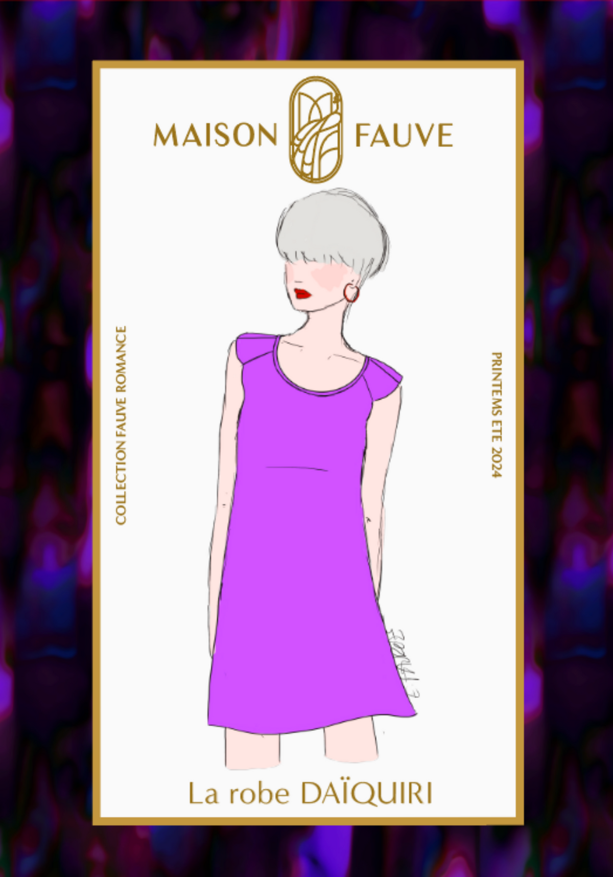 DAÏQUIRI Top/Blouse Sewing Pattern by Maison Fauve