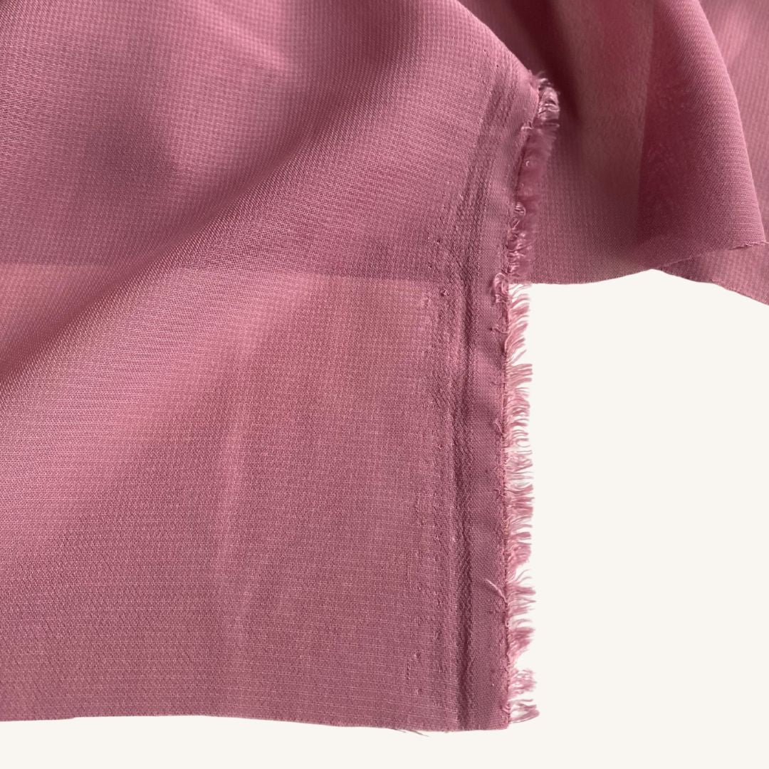 Chiffon Fabric - Dark Old Pink