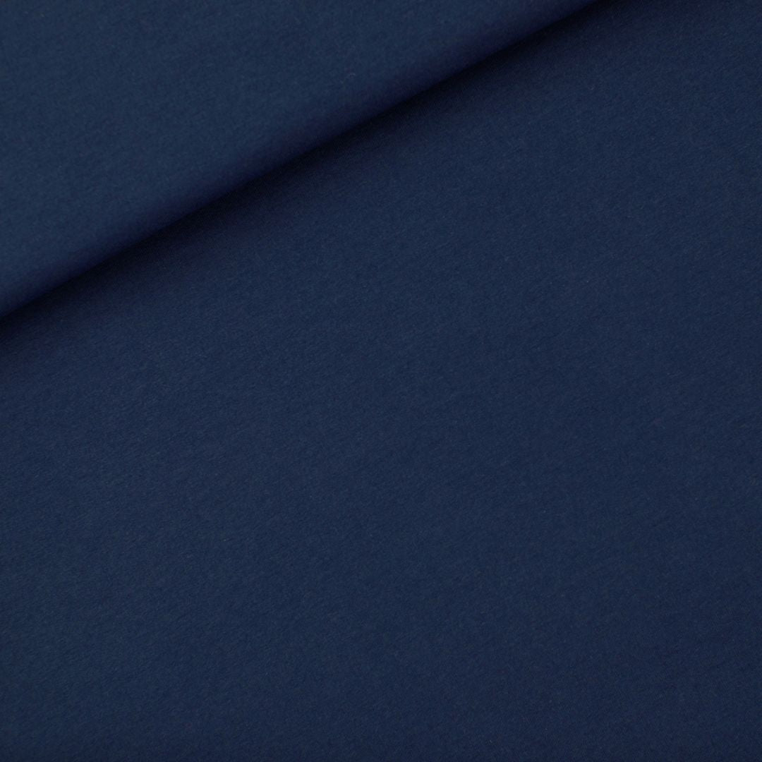 See You At Six - French Terry Fabric - Oceana Blue
