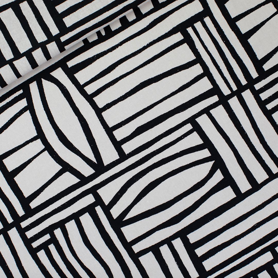 See You At Six - Linen Viscose Blend Fabric - Permecube