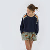 See you at Six - French Terry - Polar Night Blue - Priced per 0.5 metre