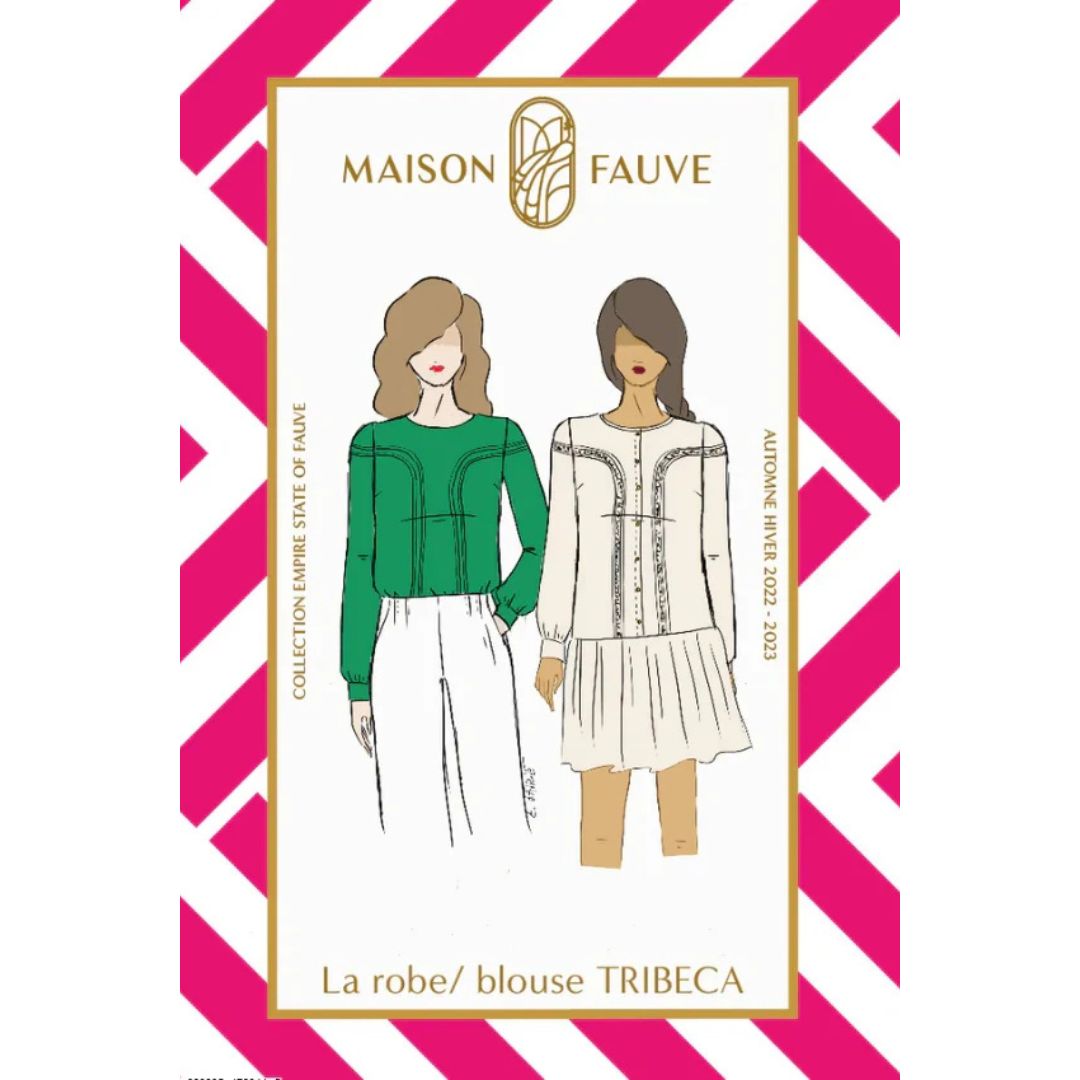 TRIBECA Blouse + Dress Sewing Pattern by Maison Fauve