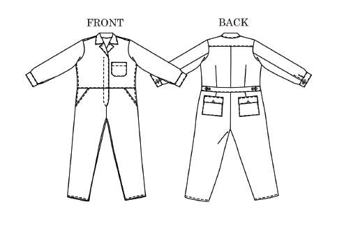 THELMA Boilersuit Sewing Pattern by Merchant & Mills