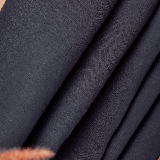 Night - Linen Viscose fabric with Lenzing™️ EcoVero™️ fibres - Atelier Brunette - 0.5 metre