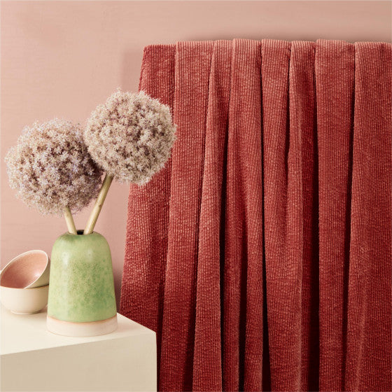 Bubble Corduroy Fabric - Chestnut - Atelier Brunette - 0.5 metre