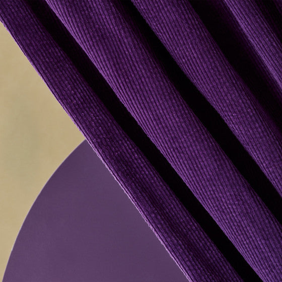 Bubble Corduroy Fabric - Majestic Purple - Atelier Brunette - 0.5 metre