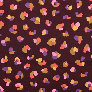 Babycord Corduroy Fabric - Wild Bordeaux