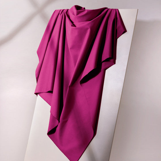 Gabardine Light Twill Fabric - Dahlia - Atelier Brunette - Price per 0.5 metre