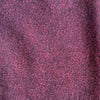 Organic French Terry Knit Fabric - Berry Denim - Priced per 0.5 metre