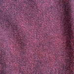 Organic French Terry Knit Fabric - Berry Denim - Priced per 0.5 metre