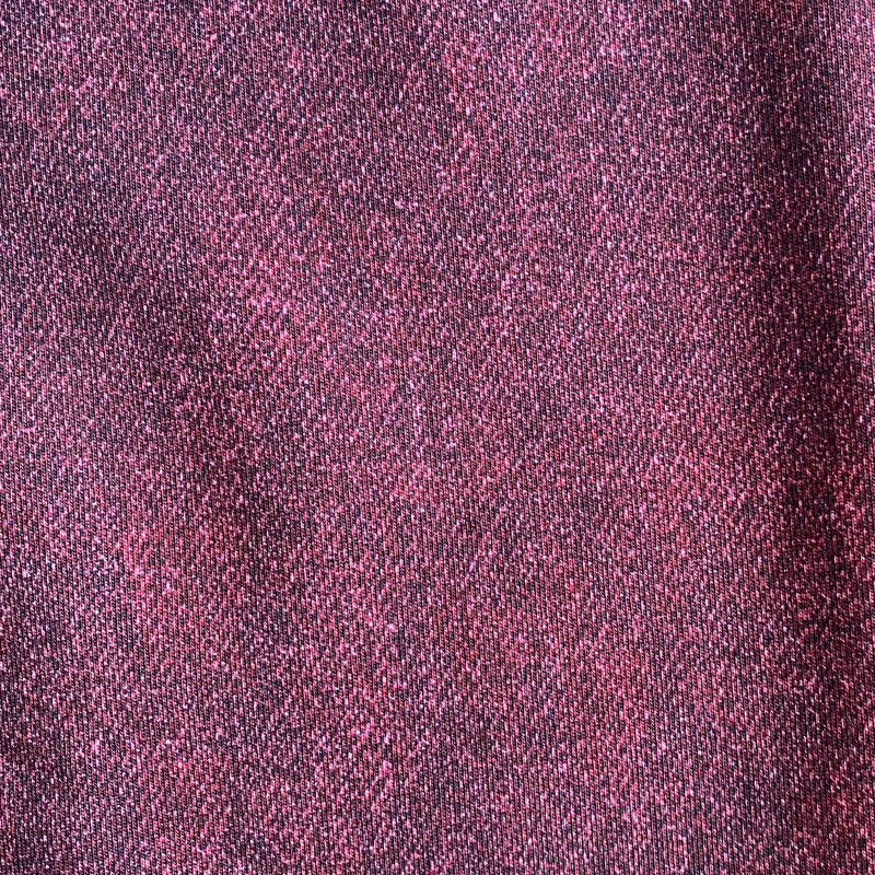 Organic French Terry Knit Fabric - Berry Denim - Priced per 0.5 metre