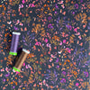 French Terry Knit Fabric - Floral - Priced per 0.5 metre