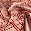 Face Lines - Cotton Poplin Fabric - 0.5 metre