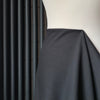 Recycled Stretch Bamboo Twill - Black - 0.5 metre