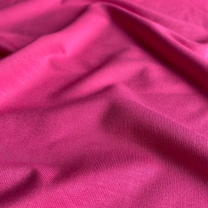 Bamboo French Terry - Pink - 0.5 metre