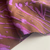 Tribal Viscose with Lenzing™️ Tencel fibres - Brown/Purple - 0.5 metre