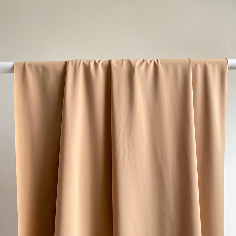 Swim & Sport Knit – ECONYL® Recycled Nylon – Latte - 0.5 metre