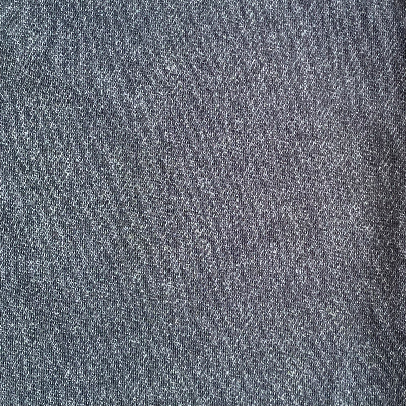 Organic French Terry Knit Fabric - Dark Green Denim - Priced per 0.5 metre