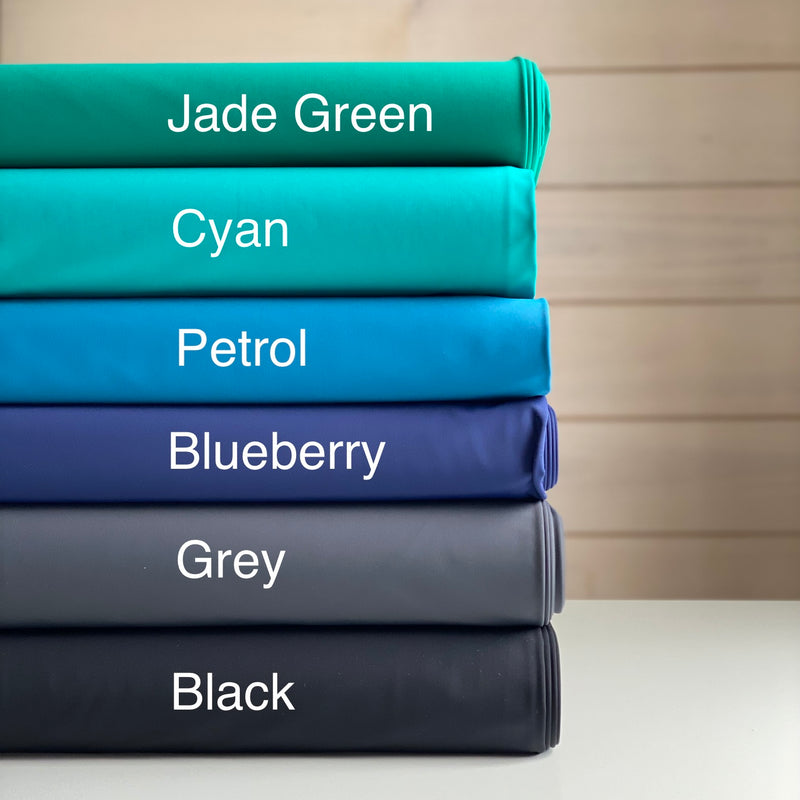 Swim & Sport Knit – ECONYL® Recycled Nylon – Blueberry - 0.5 metre