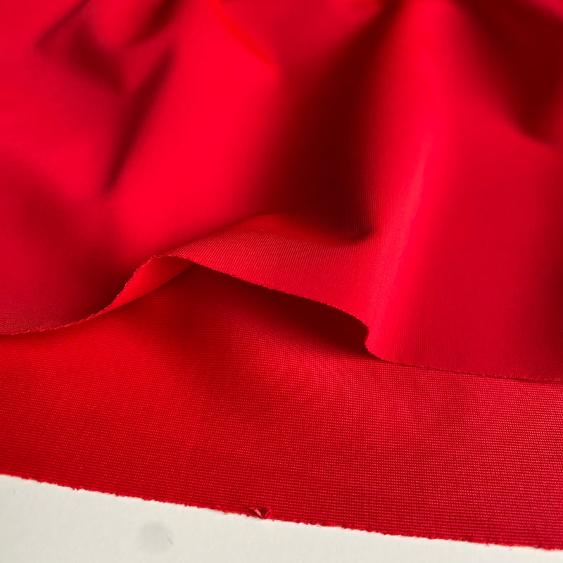 Swim & Sport Knit – ECONYL® Recycled Nylon – Red - 0.5 metre
