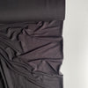 REMNANT / FAULTY 200cm x 165cm - Bamboo French Terry - Black