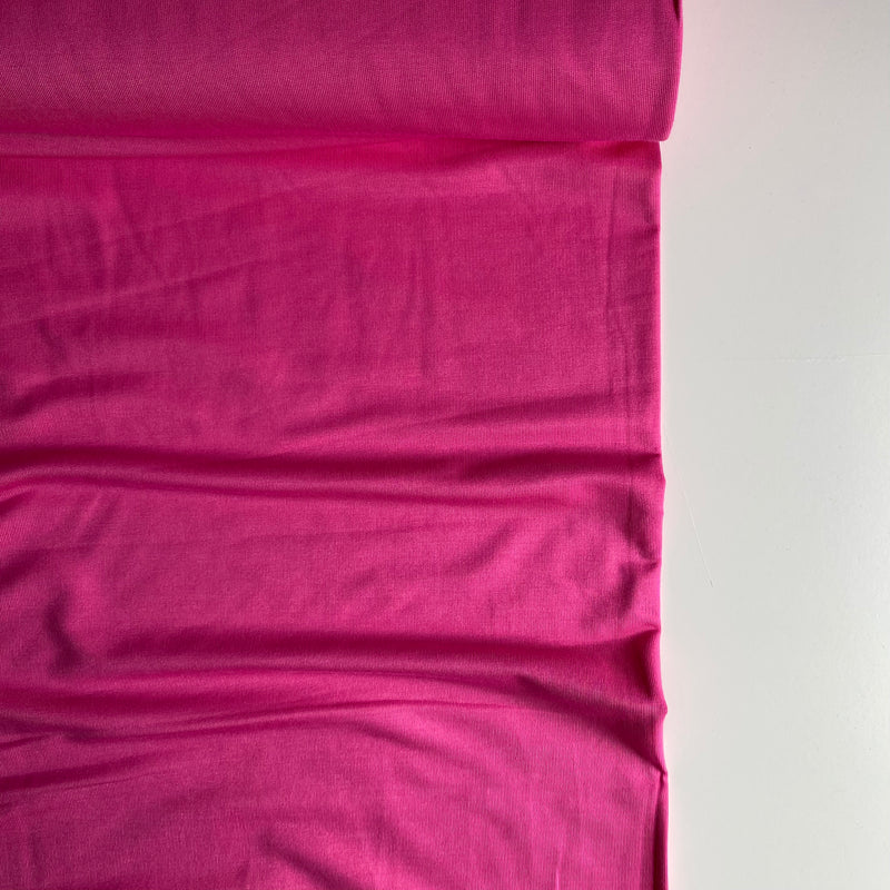 Bamboo French Terry - Pink - 0.5 metre