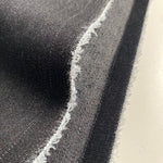 Recycled Stretch Denim 9oz - Black - 0.5 metre