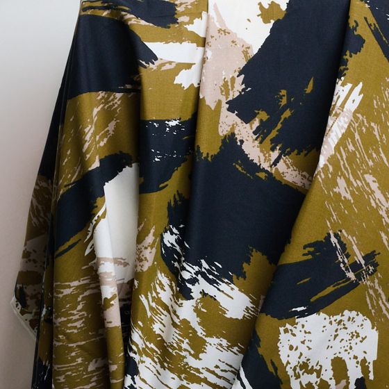 Mira Dreamy Twilight EcoVero Viscose Fabric - Atelier Brunette