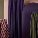 Ray Majestic Purple Cotton Fabric - Atelier Brunette - Price per 0.5 metre