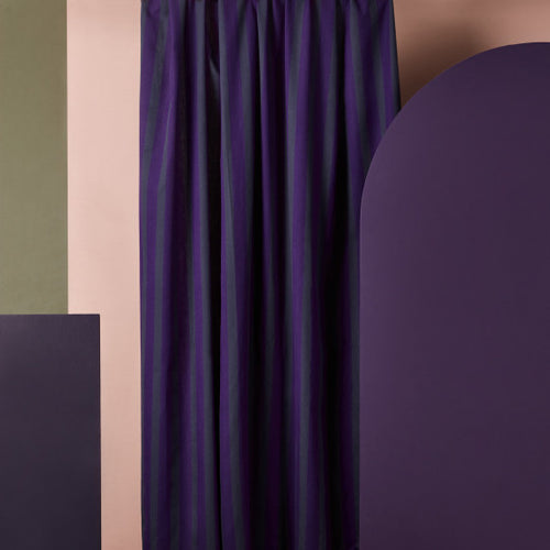 Ray Majestic Purple Cotton Fabric - Atelier Brunette - Price per 0.5 metre